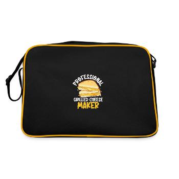 Fromager grillé professionnel pour - Sac Retro - noir/or - Dos