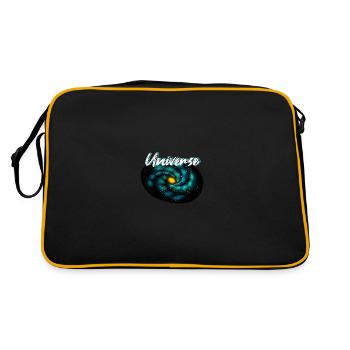 Astronaut Astronomy Space Gift 6 - Sac Retro - noir/or - Dos