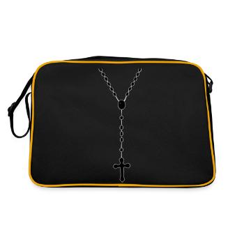 Rosary 01 - Retro Bag - black/gold - Back