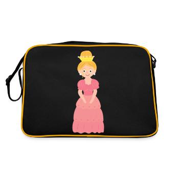 Princesse - Sac Retro - noir/or - Dos