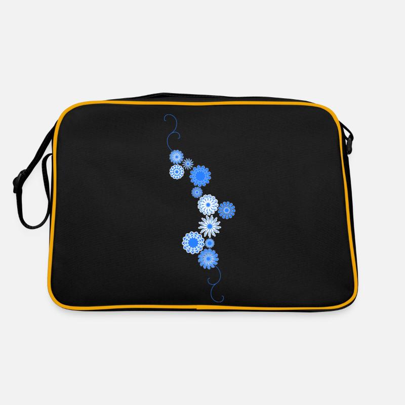 Blumen Retro Tasche