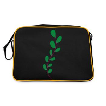 Flower Flower Plant - Retro Bag - black/gold - Back
