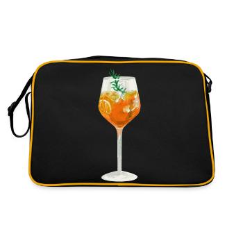 Minialiste Spritz - Sac Retro - noir/or - Dos
