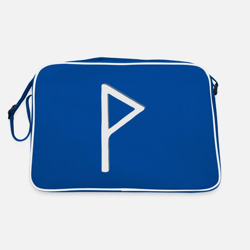 Futhark Runenalphabet Wunjo Retro Tasche