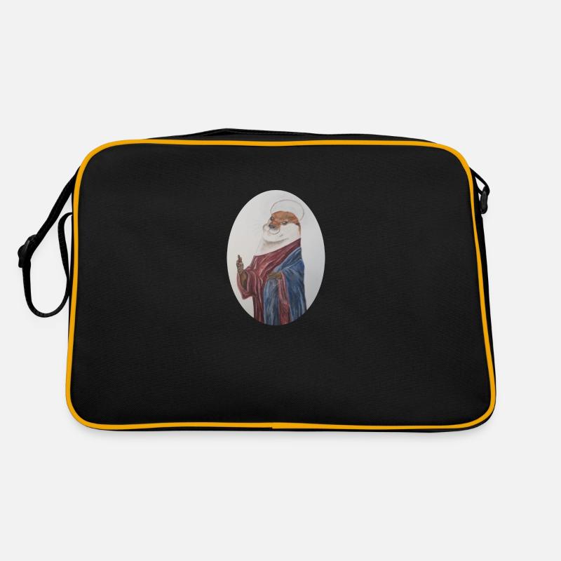 Otter Jesus Retro Tasche