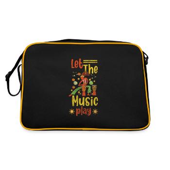 Célébrations de concerts traditionnels - Sac Retro - noir/or - Dos