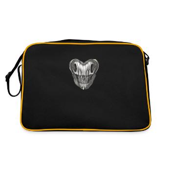Écho spectral en métal - Sac Retro - noir/or - Dos