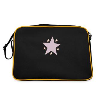 Étoile Pourpre - Sac Retro - noir/or - Dos