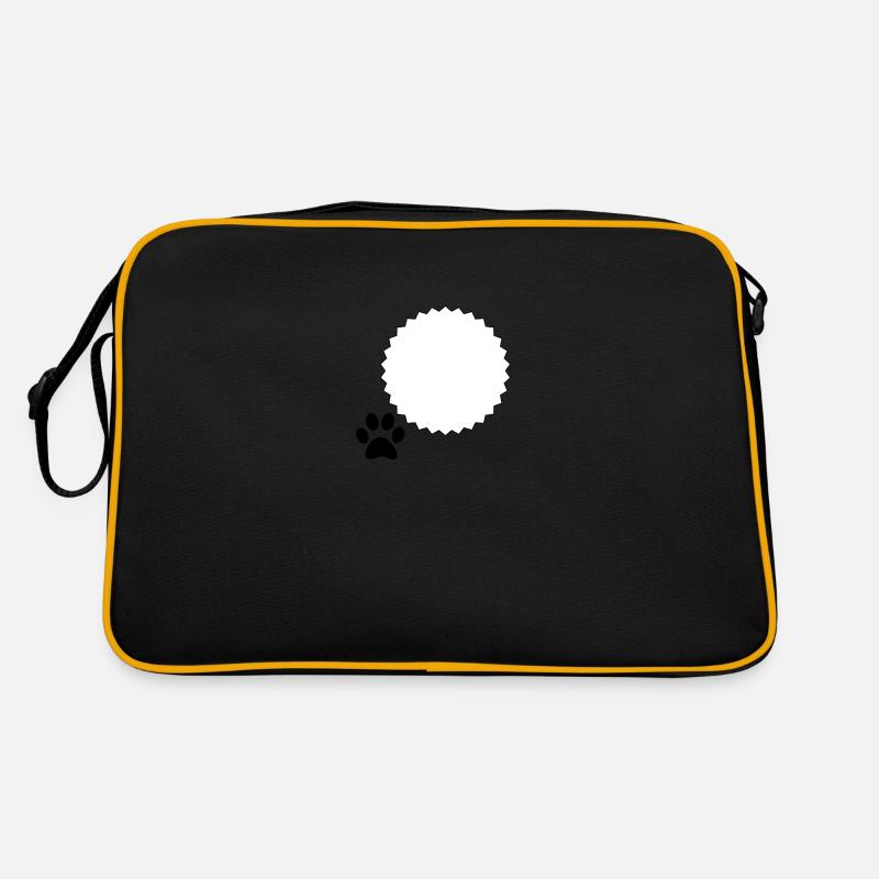 Modèle Cadre de soleil Patte Conception d’empreinte Sac Retro