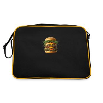 Stoner Burger - Sac Retro - noir/or - Dos