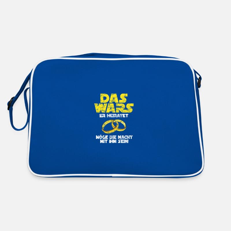The Wars He Marries Bachelorette Party Retro Bag