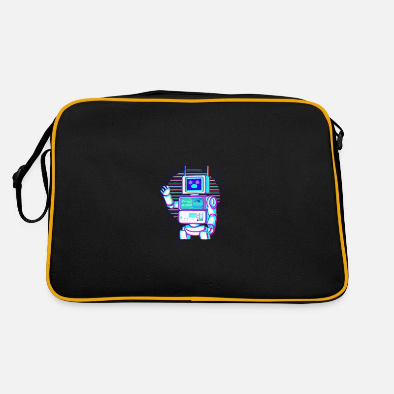 Je ne suis pas un robot Sac Retro