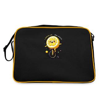 Lemon Aid - Retro Bag - black/gold - Back