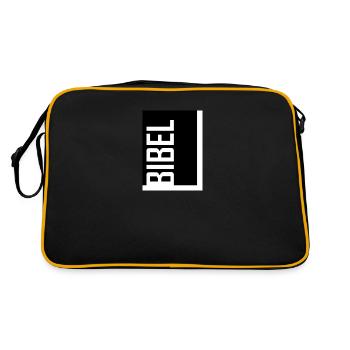 BIBLE - Retro Bag - black/gold - Back