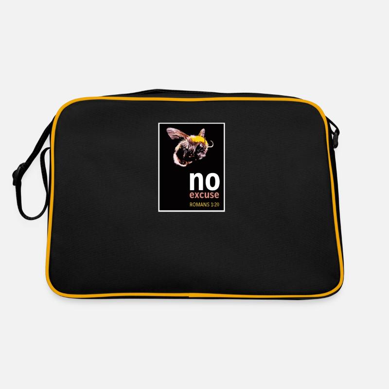 Hummel - Retro Tasche - Schwarz/Gold