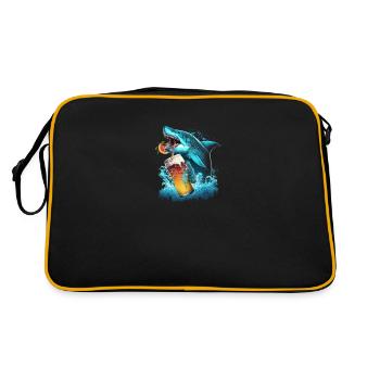Untitled Design 77 - Retro Bag - black/gold - Back