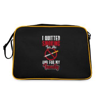 Smoking Smoking Break Consumption - Retro Bag - black/gold - Back
