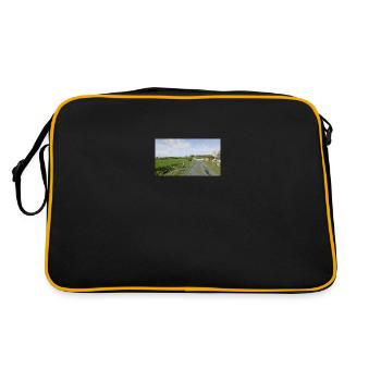 Voie irlandaise - Sac Retro - noir/or - Dos