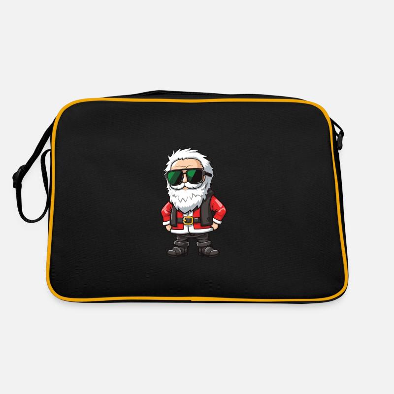 Santa Claus Comic Santa Retro Bag