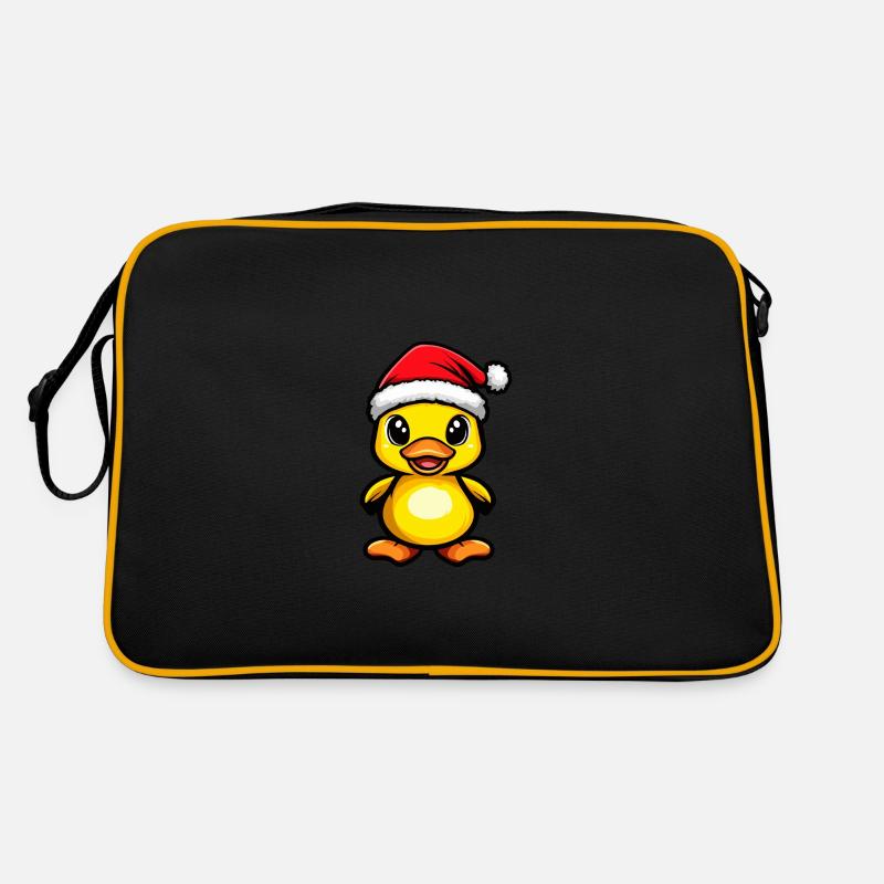 Canard Noël Mignon Sac Retro