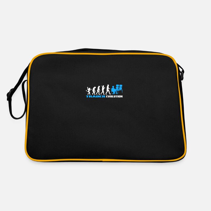 Trader Trading Evolution - Retro Tasche - Schwarz/Gold