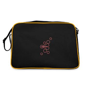 Gift for Conrad - Retro Bag - black/gold - Back