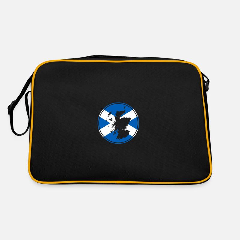 Scotland Map Pride Flag Scottish Retro Bag