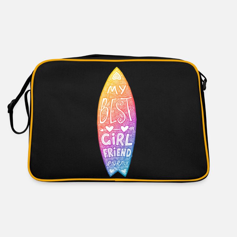 My Best Girlfriend Ever Retro Bag