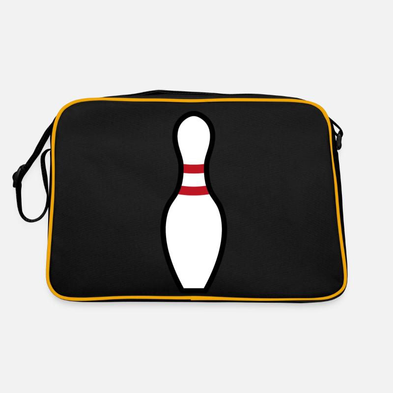 Bowling Pin Retro Tasche