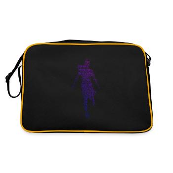Shuffle Boy Shuffledancer Shuffle Girl - Retro Bag - black/gold - Back