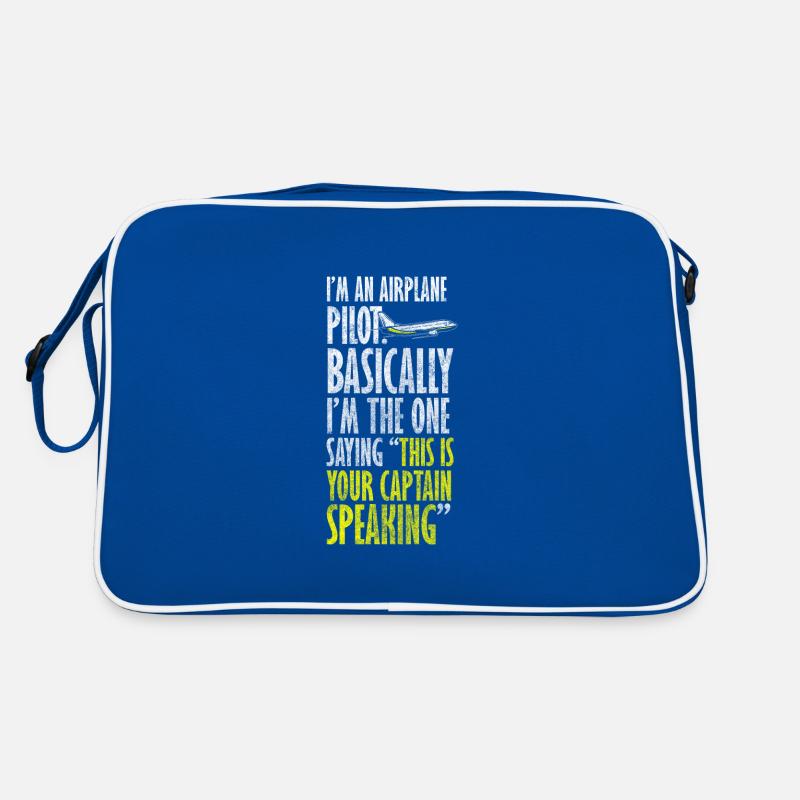 Modèle de travail pilote Fabrication de planeur Sac Retro