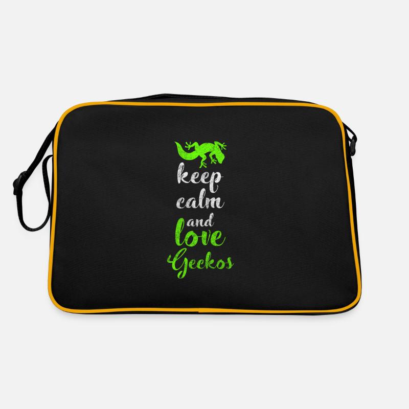 Reptiles Tropical Pet Lizard Lover Retro Bag