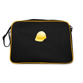 Bauhelm - Retro Bag - black/gold - Back