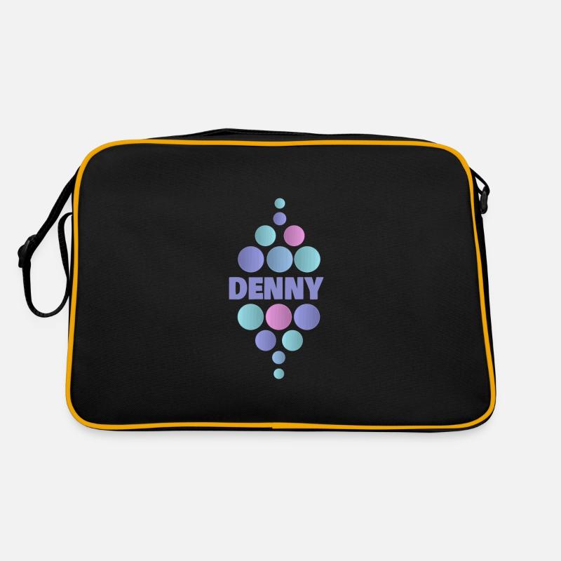 First name Denny Retro Bag