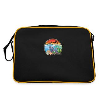 Snorkeling Snorkeling Holiday Beach Sea Diving - Retro Bag - black/gold - Back