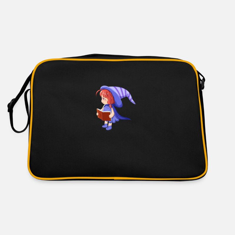 Magiermädchen Retro Tasche