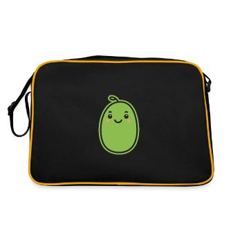 Cornichon - Sac Retro - noir/or - Dos