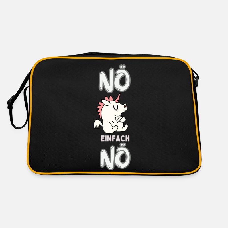 "Nö einfach Nö" Retro Tasche