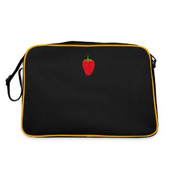juste une baie - Sac Retro - noir/or - Dos