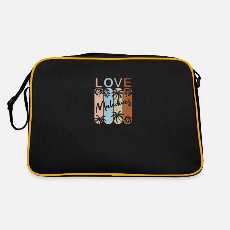 Malediven Retro Tasche