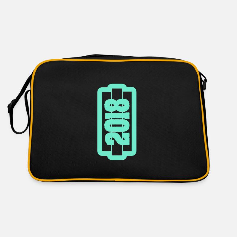 2018 - Retro Bag - black/gold