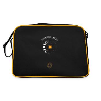 Reine du Verseau - Astrologie - Sac Retro - noir/or - Dos