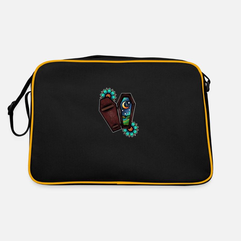 Ça va être tout noir Sac Retro