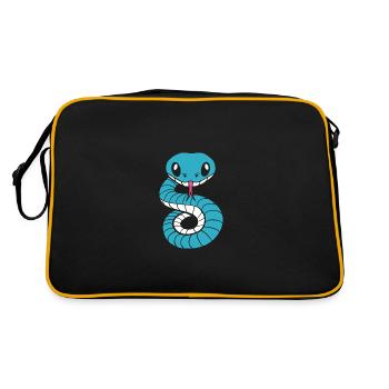 cobra - Sac Retro - noir/or - Dos