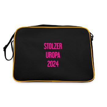 Fier arrière-grand-père 2024 - Sac Retro - noir/or - Dos
