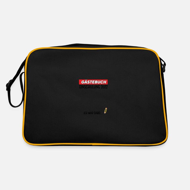Einschulung 2022 Geschenk Schul Retro Tasche