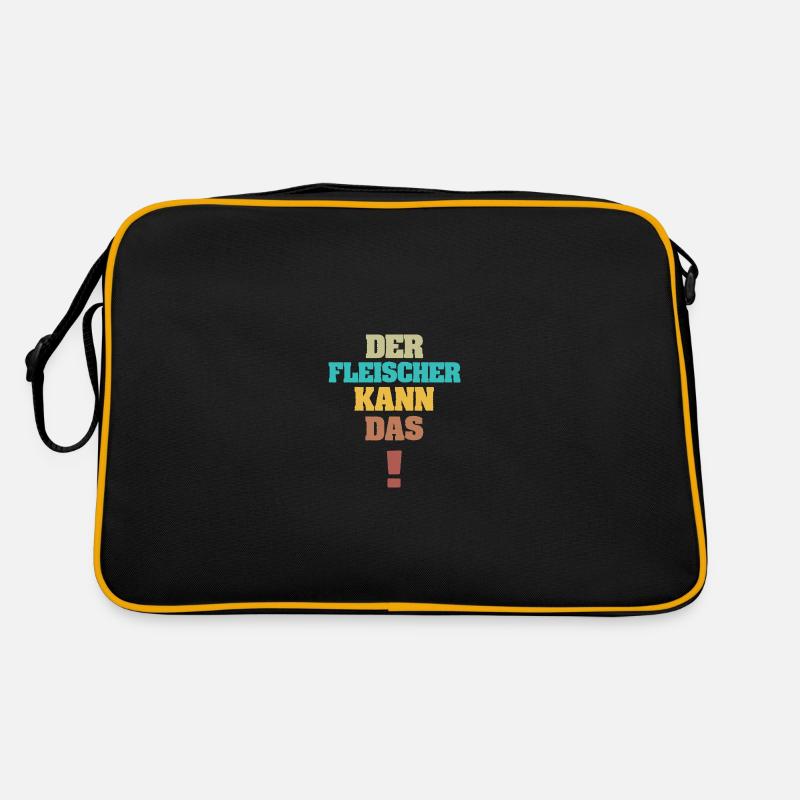 Cadeau pour boucher Sac Retro