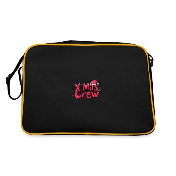 Noël de l’équipage de Noël - Sac Retro - noir/or - Dos