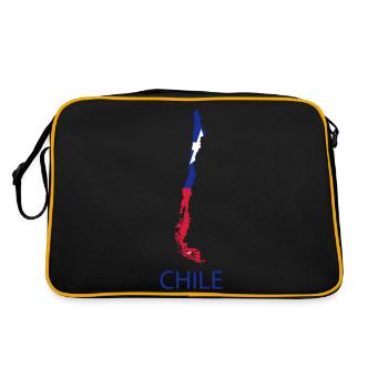 chile - Sac Retro - noir/or - Dos