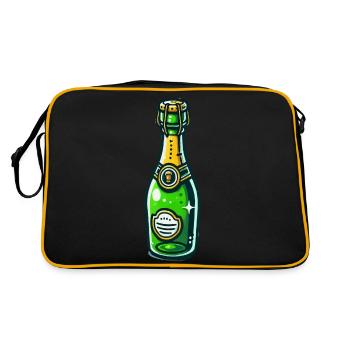 sekt - Sac Retro - noir/or - Dos